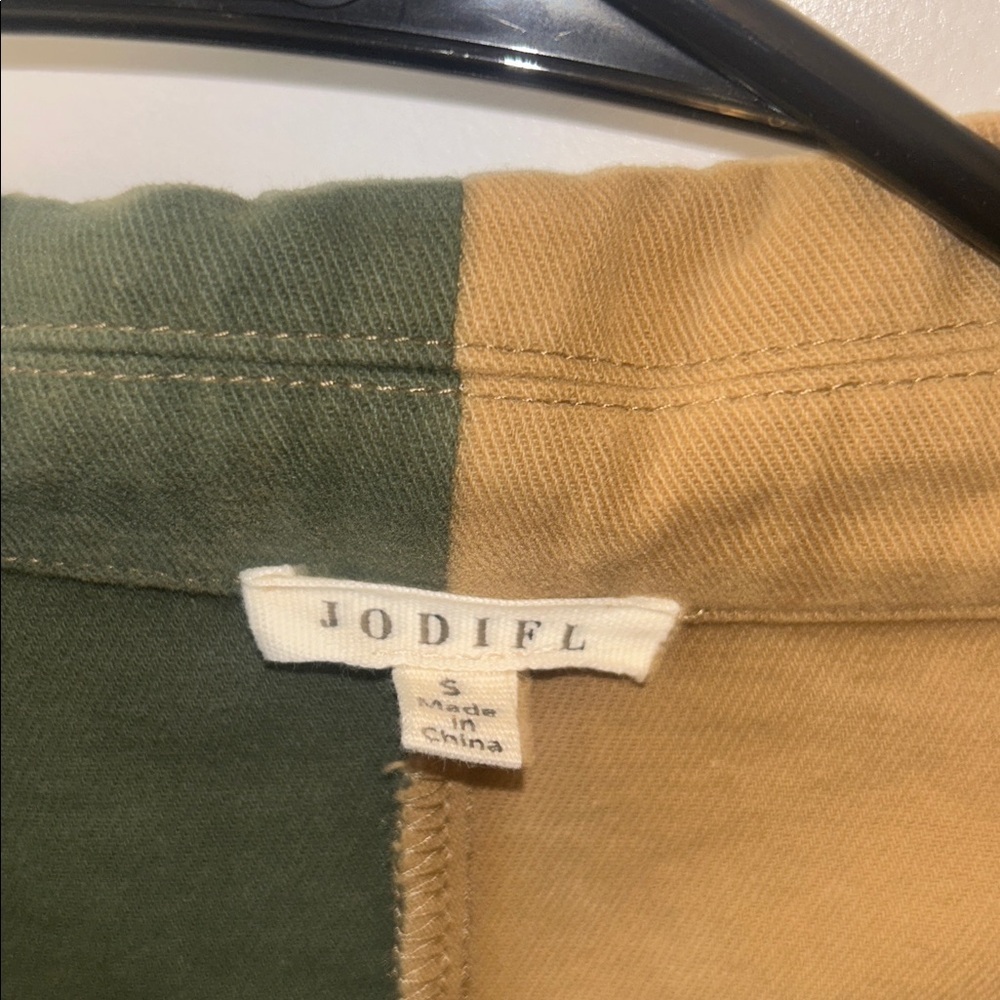 NWOT Colorblock Shacket - Picture 2 of 5